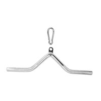 Magideal - Barra Hacia Abajo, Accesorio De La Máquina De Cable, Barra De Prensa De Tríceps De 20 Pulgadas Para Equipos De Acondicionamiento Físico, Construcción