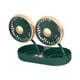 thumbnail image 2 of Ventilador De Refrigeración De Coche Dispositivos Duraderos De Doble Cabezal Ventilador De Coche Para Vehículos RV SUV Verde, 2 of 5