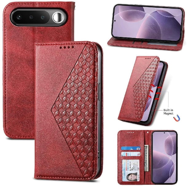 Funda Tipo Billetera para Realme 16 Cover 2 en 1 Desmontable con Ranuras para Tarjetas y Ventana de Foto, Soporte y Correa de Muñeca Amarillo