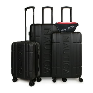 Nautica - Set 3 Maletas S+M+L Amsterdam Negro + Banano Kappa Negro