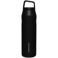 Botella De Agua Stanley Iceflow Cap And Carry+ De 1 Litro Black Glimmer