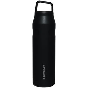 Botella De Agua Stanley Iceflow Cap And Carry+ De 1 Litro Black Glimmer