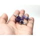 thumbnail image 3 of Colgante ALEXCRAFT de cristal amatista, 10 unidades, hexagonales, 3,8 cm, 3 of 9