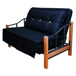 Recutex - Sofa Cama Futon Ranco ""Negro""