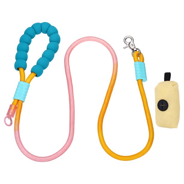 Correa para Perros Uxcell con Manos Libres Acolchadas, Correa de Entrenamiento Ajustable de 4.9 pies/1.5 m