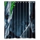 thumbnail image 1 of Cortina de ducha de Batman Arkham Asylum, juego de cortina de baño con ganchos, tamaño 60 x 72 pulgadas, 1 of 3