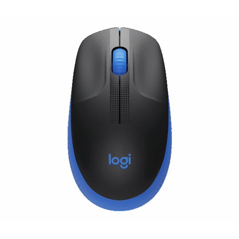 Mouse Logitech M190 Full-Size Wireless Azul