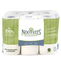 Papel Higiénico Nootrees Bamboo, 3 Capas, 220 Hojas, 12 Rollos