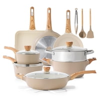 Set De Utensilios De Cocina Sensarte 20 Piezas Blanco Crema