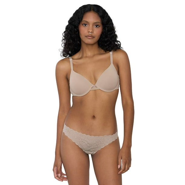 Calzón Mujer Bikini Encaje Color Beige Corona
