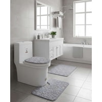 Imac Hogar - Set De Baño De Marmol Aterciopelados 3 Piezas