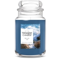 Tarro Grande De Candle Yankee Candle Ocean Air, 624 G, 150 Horas De Combustión