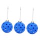 thumbnail image 4 of Juego De 3 Adornos De Pickleball Para Llaveros, Carteras, Regalos De Cumplea?os, Llaves, Color Azul, 4 of 5