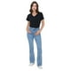 thumbnail image 1 of Jeans Mujer Flare Fit Azul Medio Liso Corona, 1 of 5
