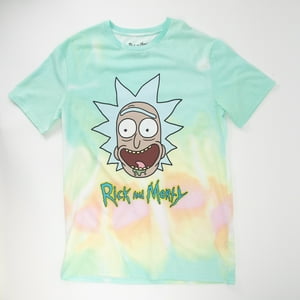 Polera Hombre Crazy Blanco Rick And Morty
