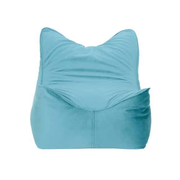 Pouf Potter 1c Felpa Turquesa