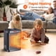 thumbnail image 3 of Calentador Space Heater Oprunsy de cerámica PTC de 1500 W con termostato de 3 modos, 3 of 7