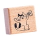 thumbnail image 5 of Sello De Gato De 1,2 Pulgadas, Peque?o Sello De Goma De Madera Para Diario, Cartas, álbumes De Recortes, Saludos, 5 of 5