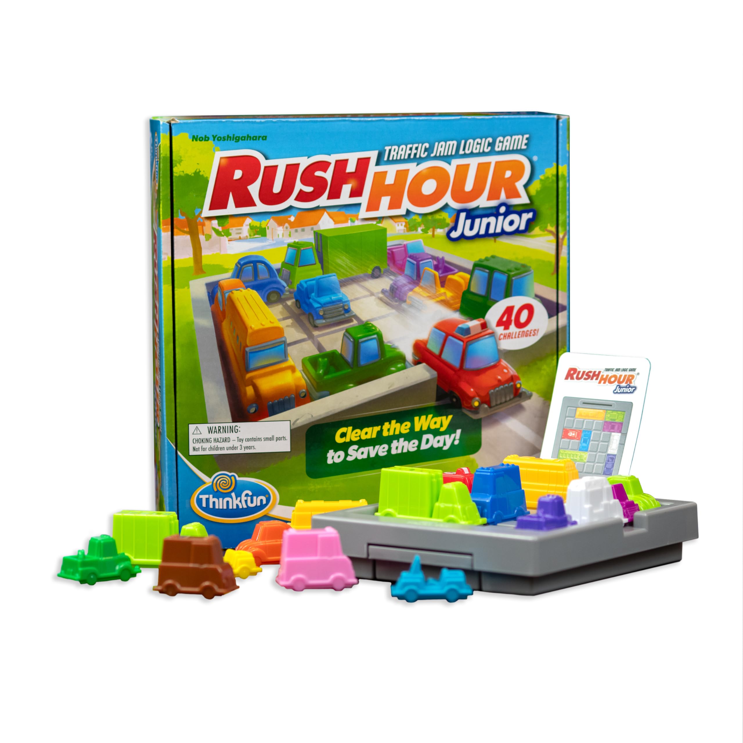 Juego De Lógica Thinkfun Rush Hour Junior Con Camión De Helados