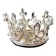 thumbnail image 4 of Casco De Moto Crown Cute Retro Para Esquí Skateboard Mujer Silver Pearl M, 4 of 5