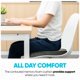 thumbnail image 4 of Cojín de asiento FORTEM de espuma viscoelástica para silla de coche, lavable, 4 of 9