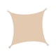 thumbnail image 5 of Rectángulo Protector Solar Toldo Toldo Vela De Sombra Impermeable Para Fiesta Cubierta Patio 2x2m Beige, 5 of 5