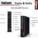 thumbnail image 3 of Lenovo ThinkCentre Mini PC AMD de doble núcleo 8 GB 256 GB SSD, 3 of 7