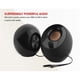 thumbnail image 3 of Parlantes Creative Pebble 2.0 USB 12.6cm Negros PC, 3 of 3