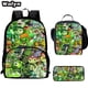 thumbnail image 1 of 3pcs Set Inside Mochila Out School Backpack with Lunch Bag Pencil Case ,Cartoon School Bags for Grade 1-4,Bookbags for Pupil, 1 of 3