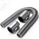 thumbnail image 1 of 36 Manguera De Radiador De Acero Inoxidable Flexible Universal Mangueras De Agua Adaptador Kit De Manguera De Radiador De Refrigerante Con Tapas (color Aleatorio), 1 of 3