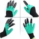thumbnail image 4 of Guantes de jardinería Family Claw para mujeres que plantan (verde/morado), 4 of 6