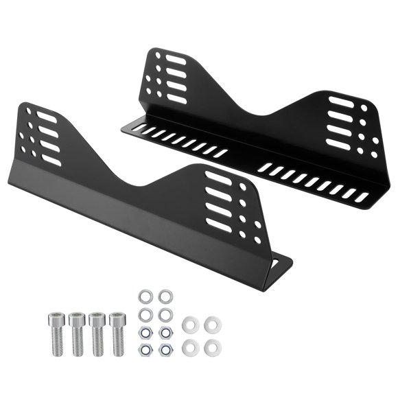 Soporte de Montaje Lateral para Asiento de Carreras Racewill Negro - Juego de 1
