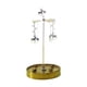 thumbnail image 3 of Candelabro Giratorio Candelabro Giratorio Para Mesa De Comedor Boda Familia Patrón De Ciervo, 3 of 3