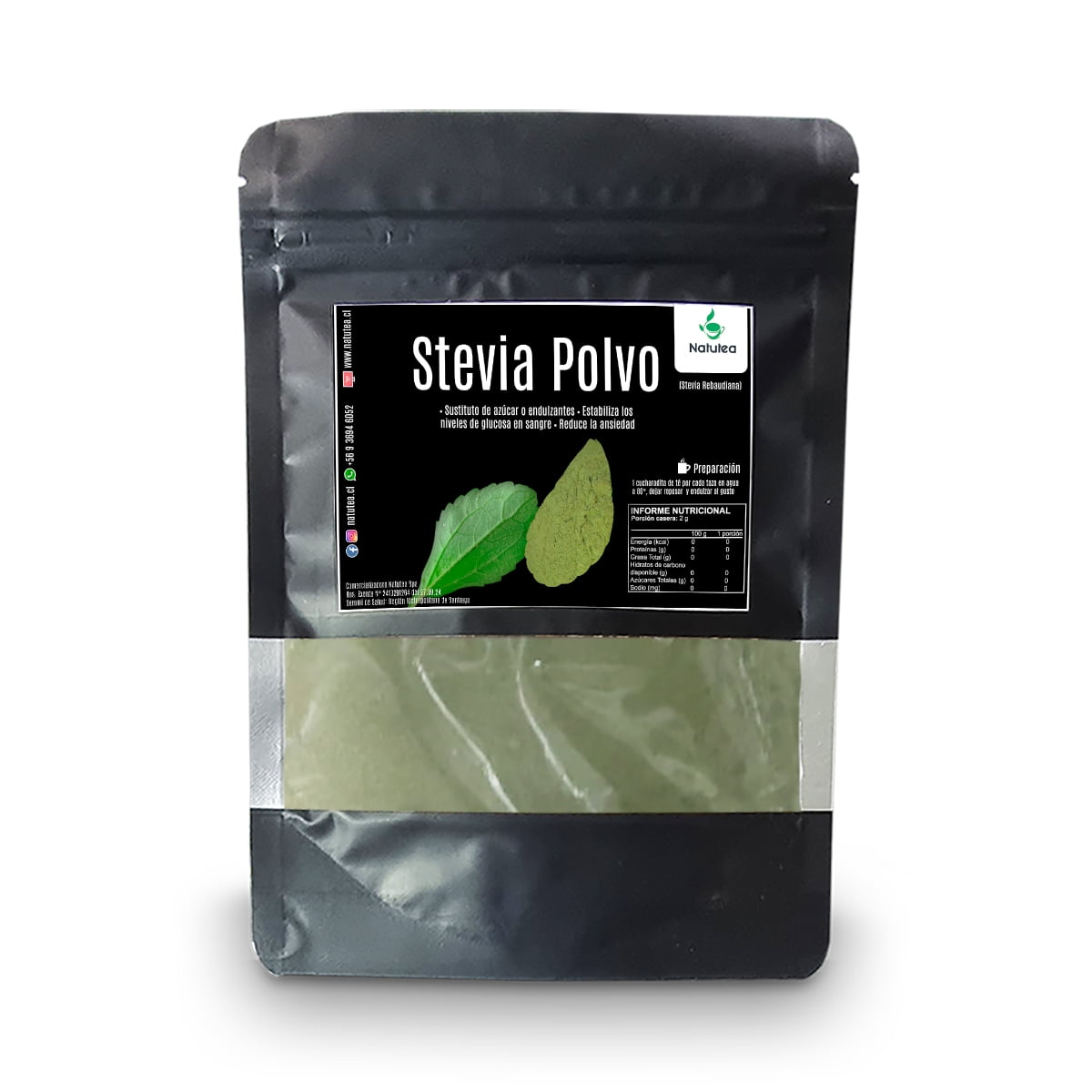 Natutea - Stevia Polvo 200gr