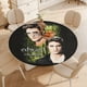 thumbnail image 4 of Crepúsculo-theme Fitted Round Tablecloths Elastic Edged Table Covers Waterproof Table Cloth for Kitchen Holiday Party Tables Decor 150cm, 4 of 6