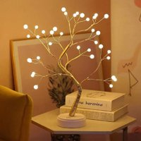 Genérico - Lampara Mesa Luz Led Arbol Bonsai Decorativo Usb Lau