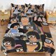 thumbnail image 1 of Bob's Burgers Tina Duvet Cover Set 3 Piece Bedding Set Double Sided Printing Decorative Comforter Cover Set, 1 of 5