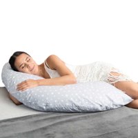 Amamantas - Cojín Maternal Multifuncional De Microperlas Gris Perla