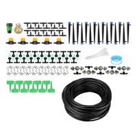 Ioensy - Juego De Riego Por Goteo Para Exteriores, Roscado Con Manguera De Tubo De Riego Para Jardín, 20M