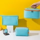 thumbnail image 5 of Bolsa de maquillaje, neceser para mujer, set de viaje para niña, 3 piezas, bolsa de maquillaje grande, 5 of 5