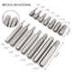 thumbnail image 4 of Set Kit Juego Puntas Corto Largo Torx Allen Imbus 40 Piezas, 4 of 7