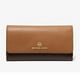 thumbnail image 2 of Billetera Michael Kors Cartera Triple Grande con Charm Jet Set para Mujer Café/amarillo Talla única Firma MK, 2 of 3