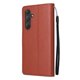 thumbnail image 3 of Funda Cartera para Samsung Galaxy A55 con Tarjetero, Soporte y Cordón - Protección Marrón, 3 of 6