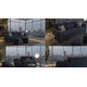 thumbnail image 2 of Sofa pufa 3 cuerpos 2 puff, 2 of 3