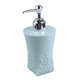 thumbnail image 2 of Champú Loción Bomba de mano Contenedor Jabón Dispensador de líquidos Fondo cuadrado azul, 2 of 3
