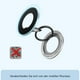 thumbnail image 5 of Soporte magnético para teléfono móvil con anillo giratorio de 360 grados y asa para el dedo., 5 of 5