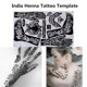 thumbnail image 5 of Kit de Plantillas Reutilizables para Tatuajes Temporales Xinjincang Unisex, 5 of 7