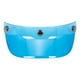 thumbnail image 1 of Escudo Pico De La Motocicleta Para 3 Snap Scratch Resistente Para 3/4 Cascos Azul, 1 of 2