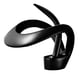 thumbnail image 2 of Grifo Mezclador Para Lavabo De Baño, Grifo Mezclador De Latón Para Lavabo, Piscina, Baño, Negro, 2 of 5