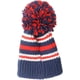 thumbnail image 3 of Invierno Beanie Beanie Acrylic Tejido a puntoted Pompom Large Beanie, 3 of 6